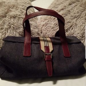 Authentic Burberry Denim Doctor bag